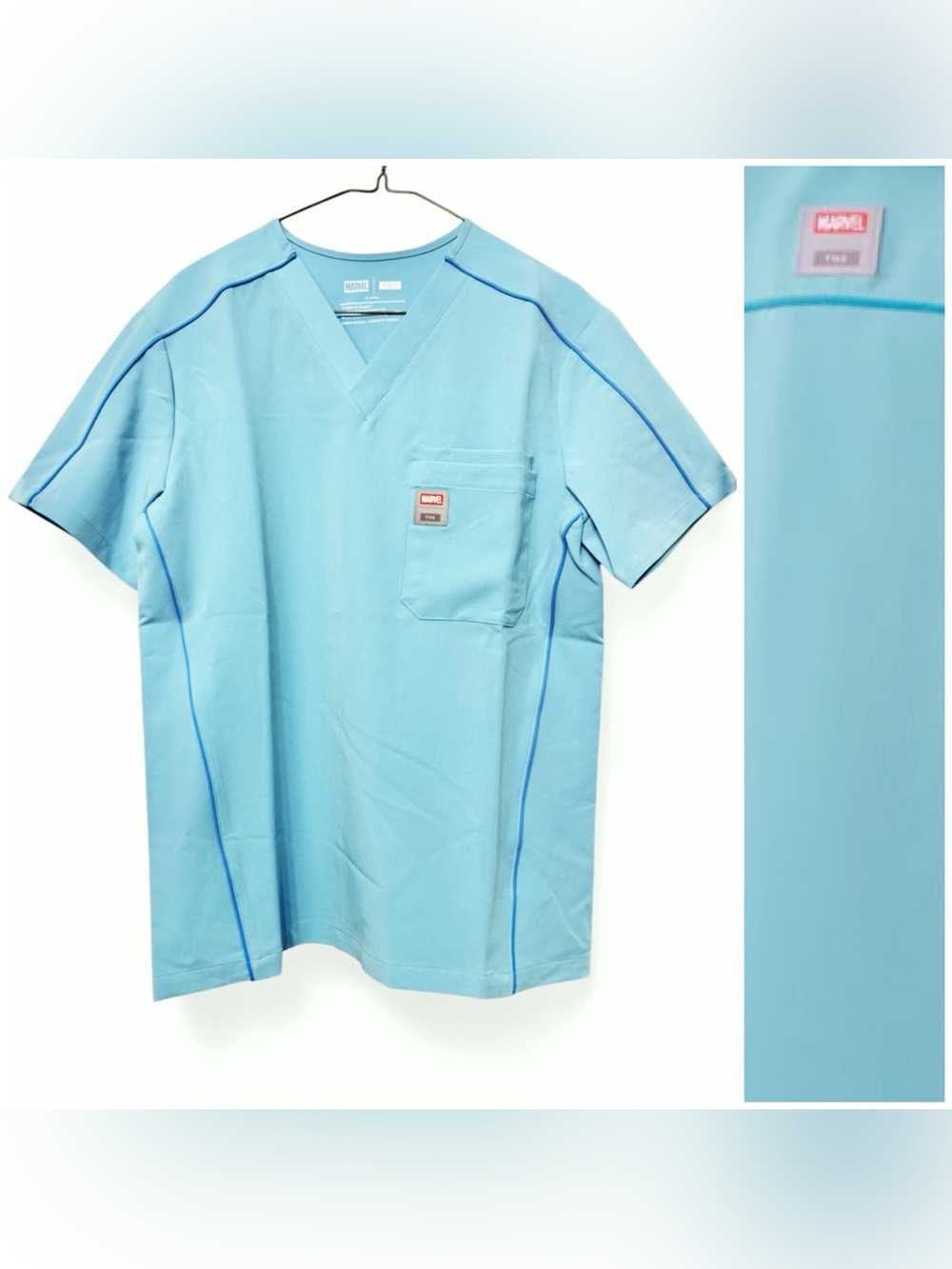 Marvel Spider-Man V-Neck Scrub Top